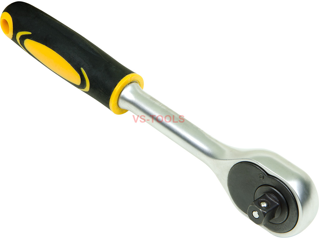 Tolsen Quick Release Reversible Socket Ratchet Wrench 3/8